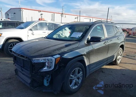 2022 GMC Terrain Fwd Sle from USA, damaged, VIN 3GKALMEV0NL103862